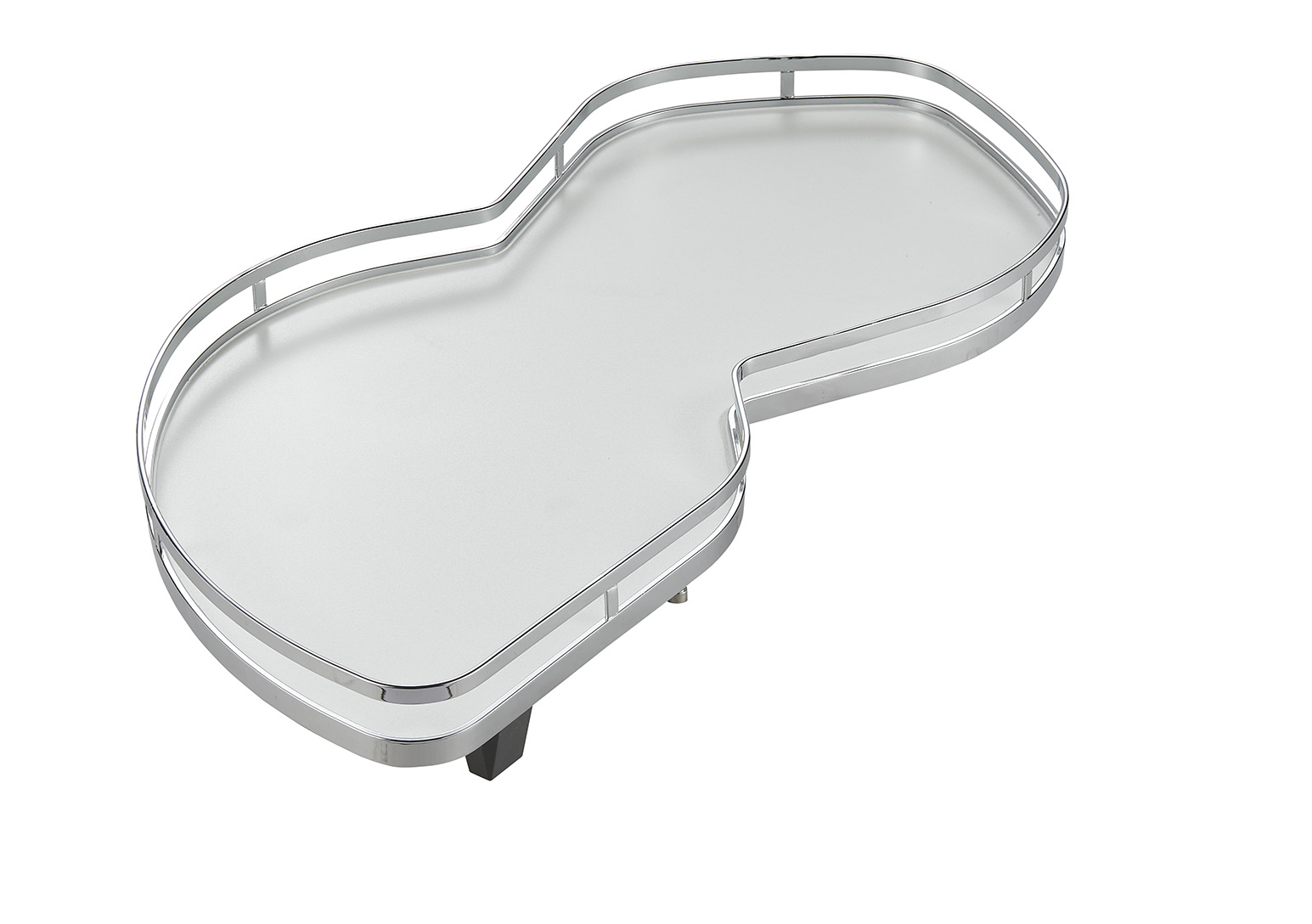 Welldo A011 Steel Basket Tray for Magic Corner Cabinet System A011 Magic Corner Pull Out Basket Storage Tray Detail