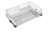 Pull-Out Dish & Bowl Storage Basket with Reasonable Zoning for Base Cabinet