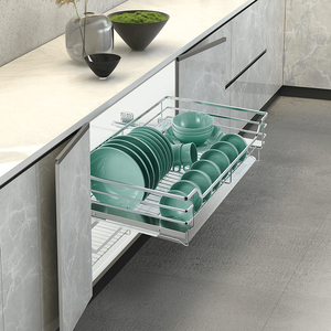 GlideRack Dish & Bowl Clean Space Pull-out Dish Basket