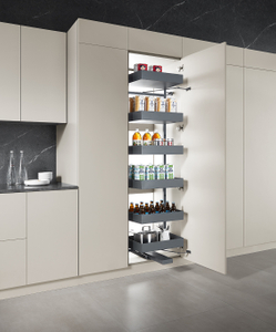 Premium Tall Pull-Out Storage Unit — 6 Adjustable Shelves