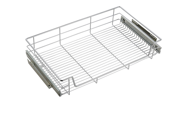 Pull-Out Pot & Pan Storage Basket for Kitchen Base Cabinet