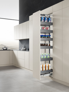 EliteMax Adjustable Tall Larder Storage Unit (Multi-Shelf Design)