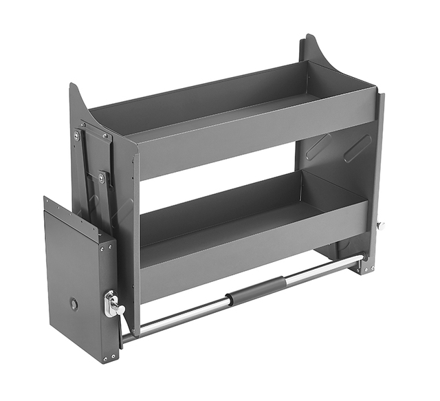 Soft-Lift Pull-Down Storage Basket for Kitchen Wall Units