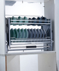 Pull Down Wall Cabinet Dish Basket with Plate Rack