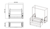 Soft-Lift Pull-Down Storage Basket for Kitchen Wall Units