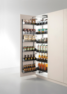 Smart Door-Drive Tall Pull-out Pantry Organizer System