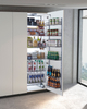 A670 Large-Capacity Door Pantry System Wide Pull Out Larder Unit
