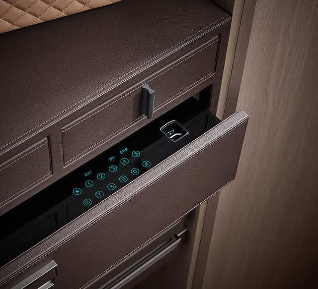 Built-In Drawer Safe Box for Luxury Wardrobe and Jewelry Storage 