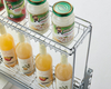 C142-01 Narrow Pull-Out Basket with Top Shelf & Bottle Holder