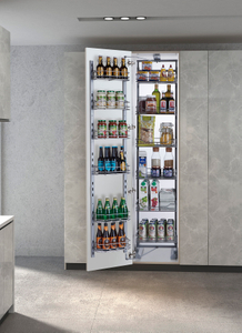 A661 Door Pantry Pull Out Unit Multi-Layer Larder Storage System