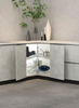 270 degree swivel basket installed in kitchen corner cabinet