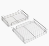 Universal Magic Corner Pull Out Basket for Kitchen Cabinets (No Left or Right Restriction)