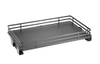 flat wire kitchen pull out basket with MDF base