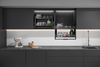 Kitchen Wall Cabinet Storage Basket for Bottles and Pantry Items