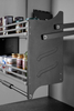 Kitchen Pull Down Basket Organizer for Easy Access to Wall Cabinets